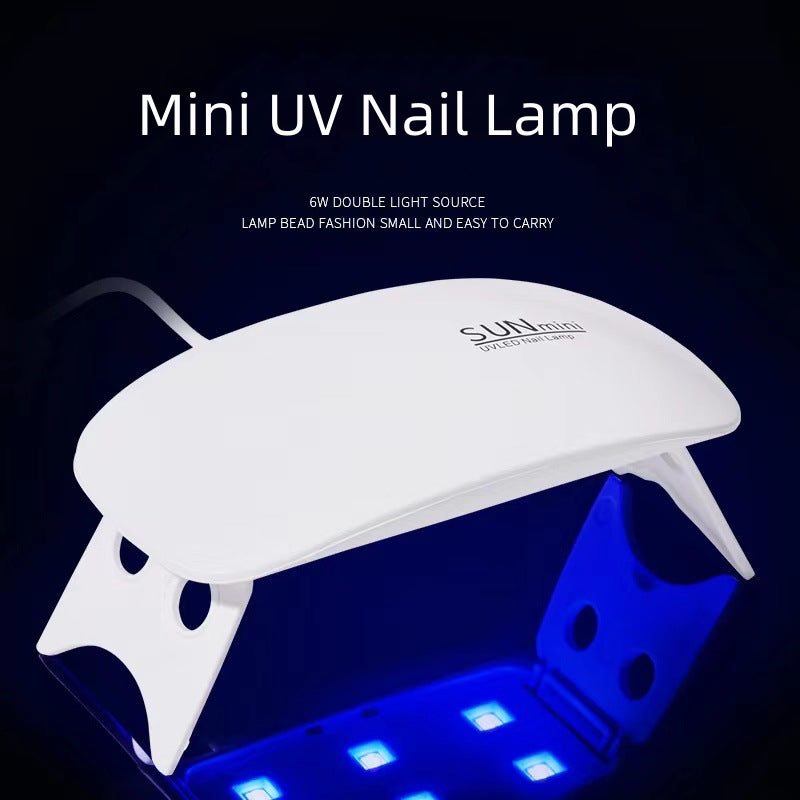 Match nails mini uv nail lamp with usb line for press on nails